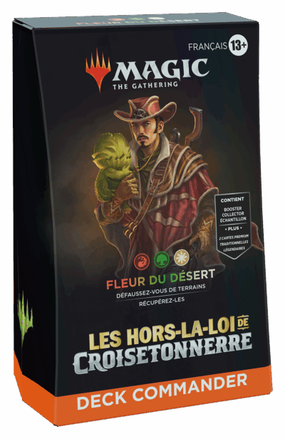 Magic Les Hors-La-Loi de Croisetonnerre Deck Commander Fleur du Désert