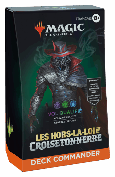 Magic Les Hors-La-Loi de Croisetonnerre Deck Commander Vol Qualifié