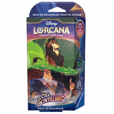 Lorcana Ciel Scintillant Starter Une Liste d'Invités Rugissante