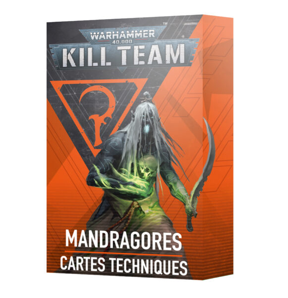 Kill Team Cartes Techniques Mandragores