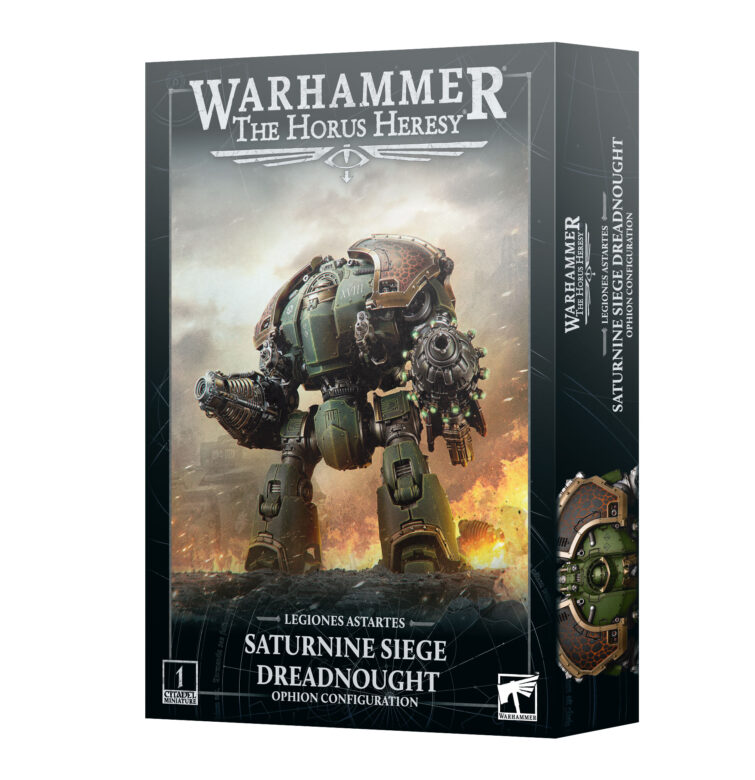 Legiones Astartes Saturnine Siege Dreadnought Ophion Configuration