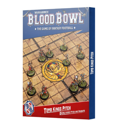 Blood Bowl Tomb Kings Pitch & Dugouts