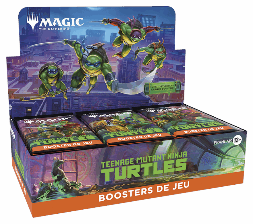 Magic Teenage Mutant Ninja Turtle Boîte de Boosters
