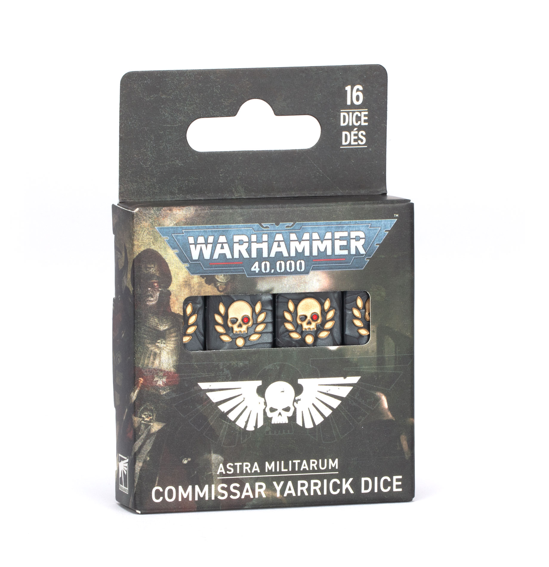 Astra Militarum Commissar Yarrick Dice