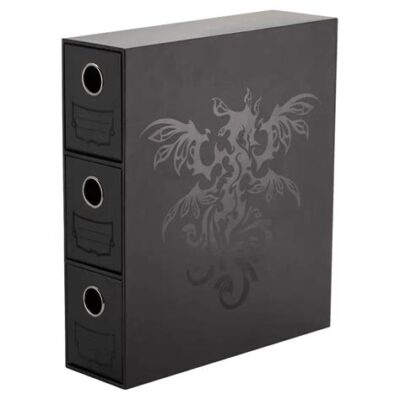 Boite de rangement Dragon Shield Fortress XL Vertical Noir