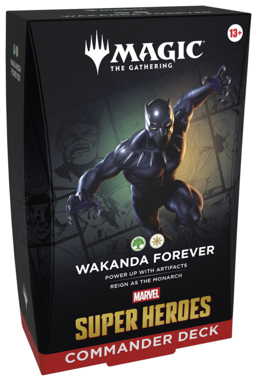 Magic Marvel Super Heroes Commander Deck Wakanda Forever