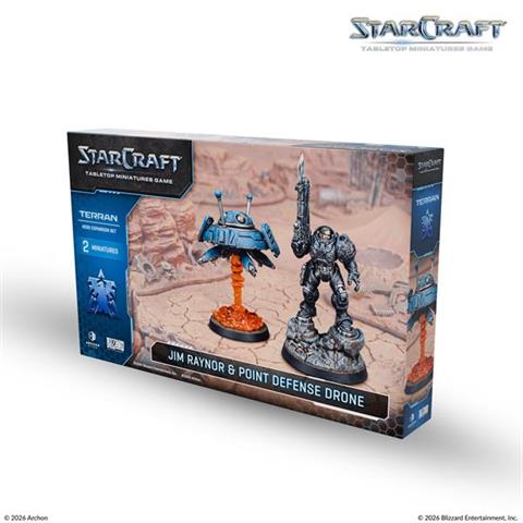 Terran Jim Raynor & Point Defense Drone