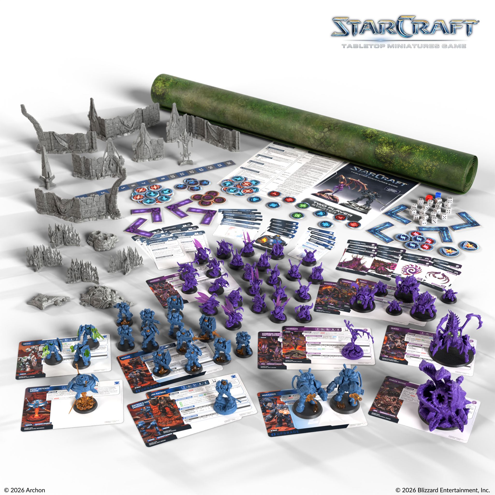 Starcraft The Miniatures Game Starter Set Founders Edition – Image 2
